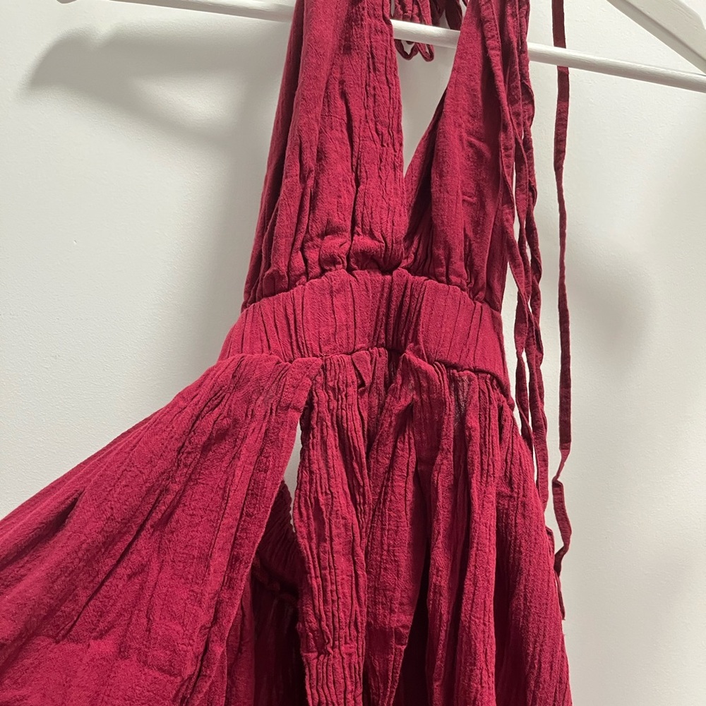 Since Then Beach Maxi burgundy brand new